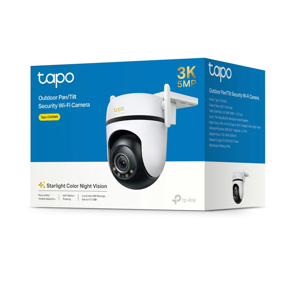 Tapo C530WS 3K Outdoor Pan/Tilt/Zoom Security Camera - Image 14