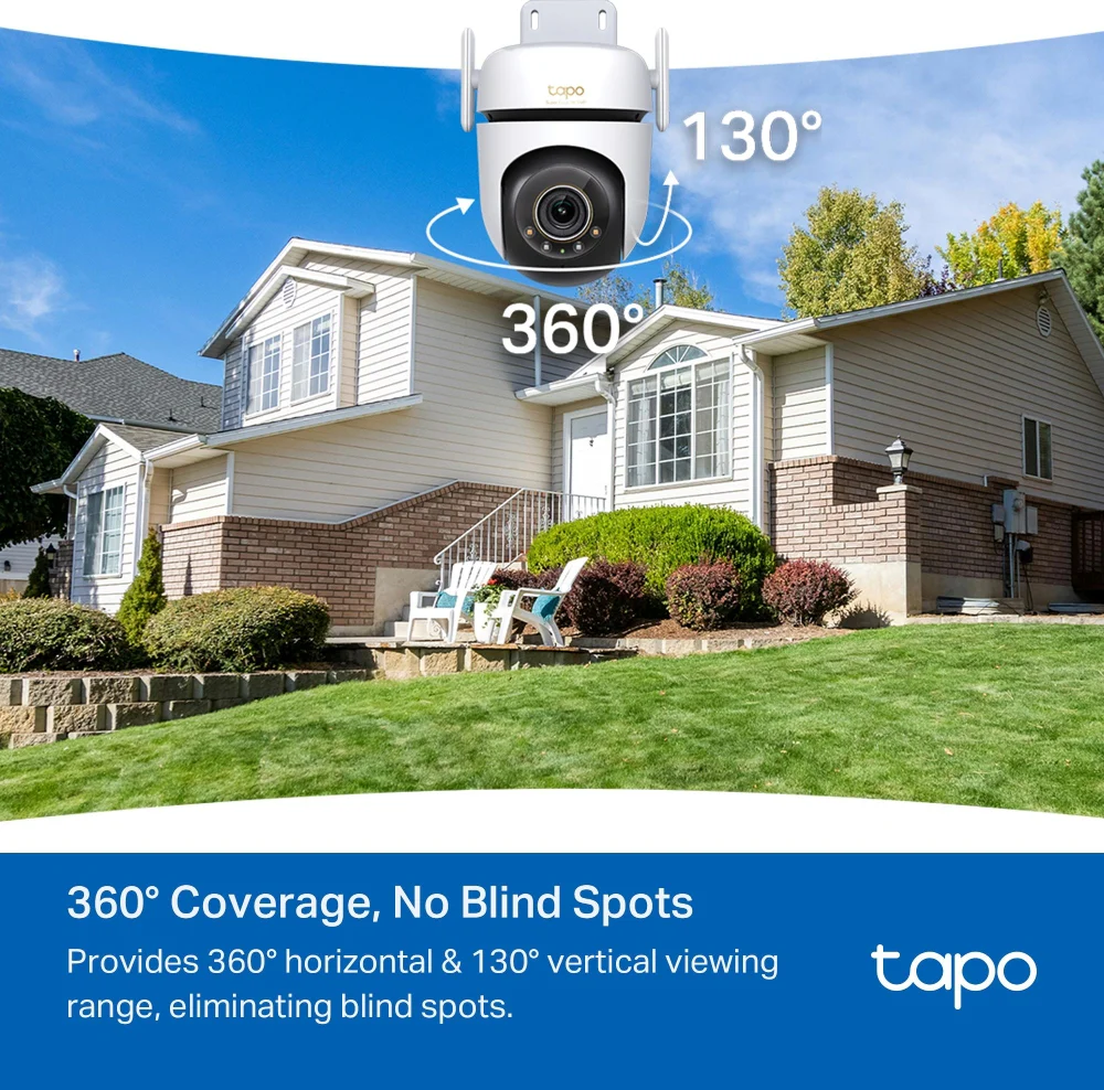 Tapo C530WS 3K Outdoor Pan/Tilt/Zoom Security Camera - Image 5