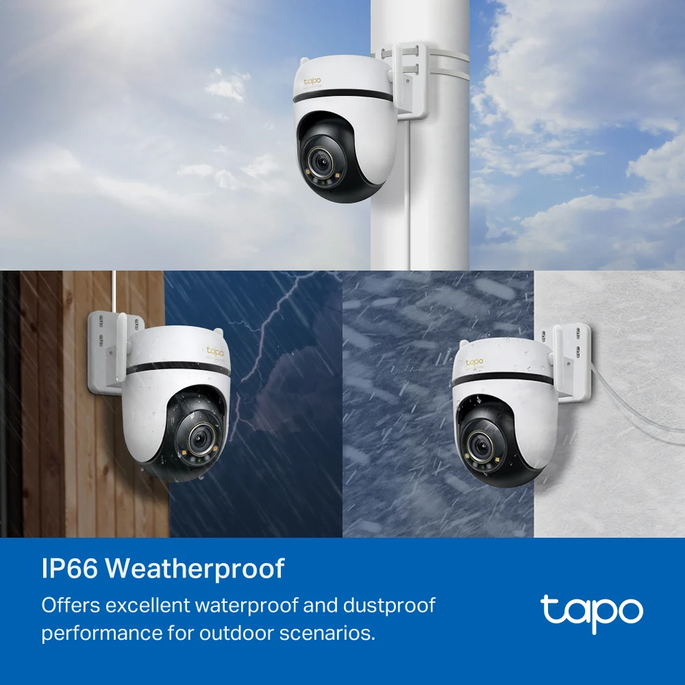 Tapo C530WS 3K Outdoor Pan/Tilt/Zoom Security Camera - Image 8
