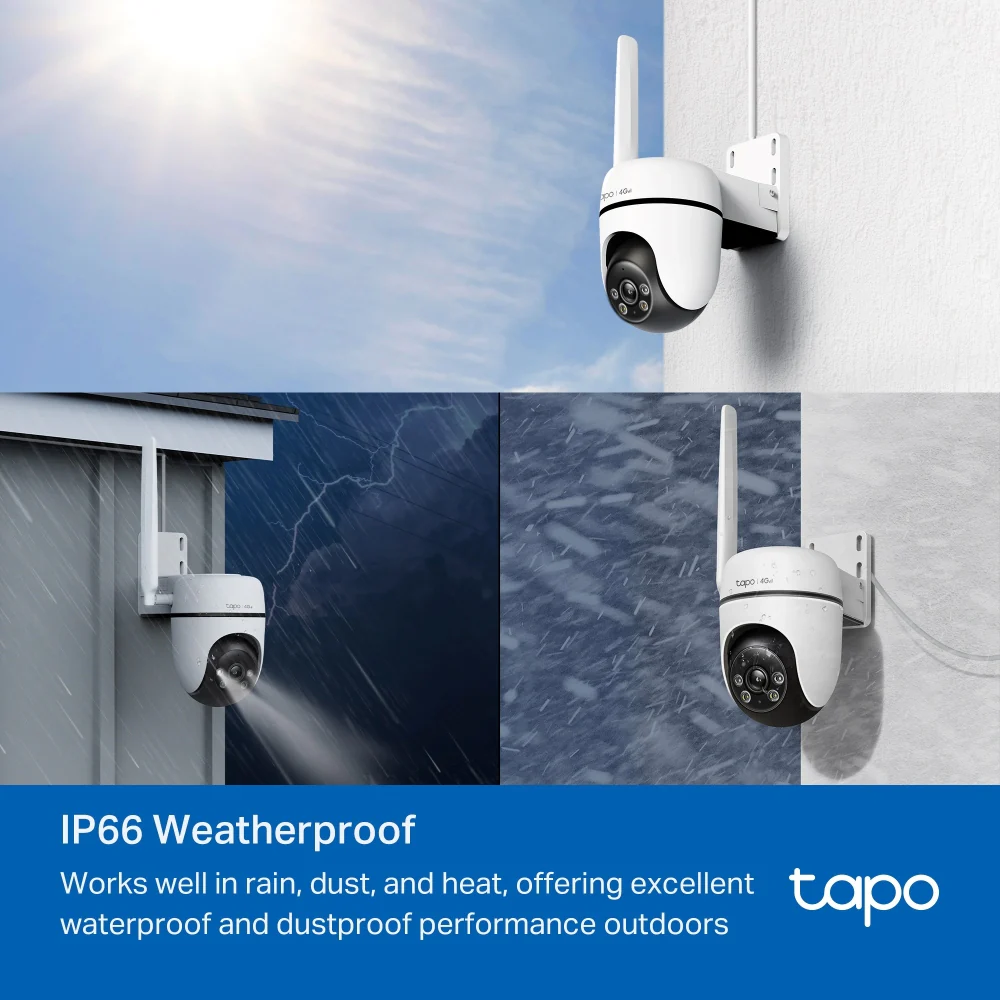 Tapo C501GW 4G LTE/PoE Outdoor Pan/Tilt/Zoom Security Camera - Image 11