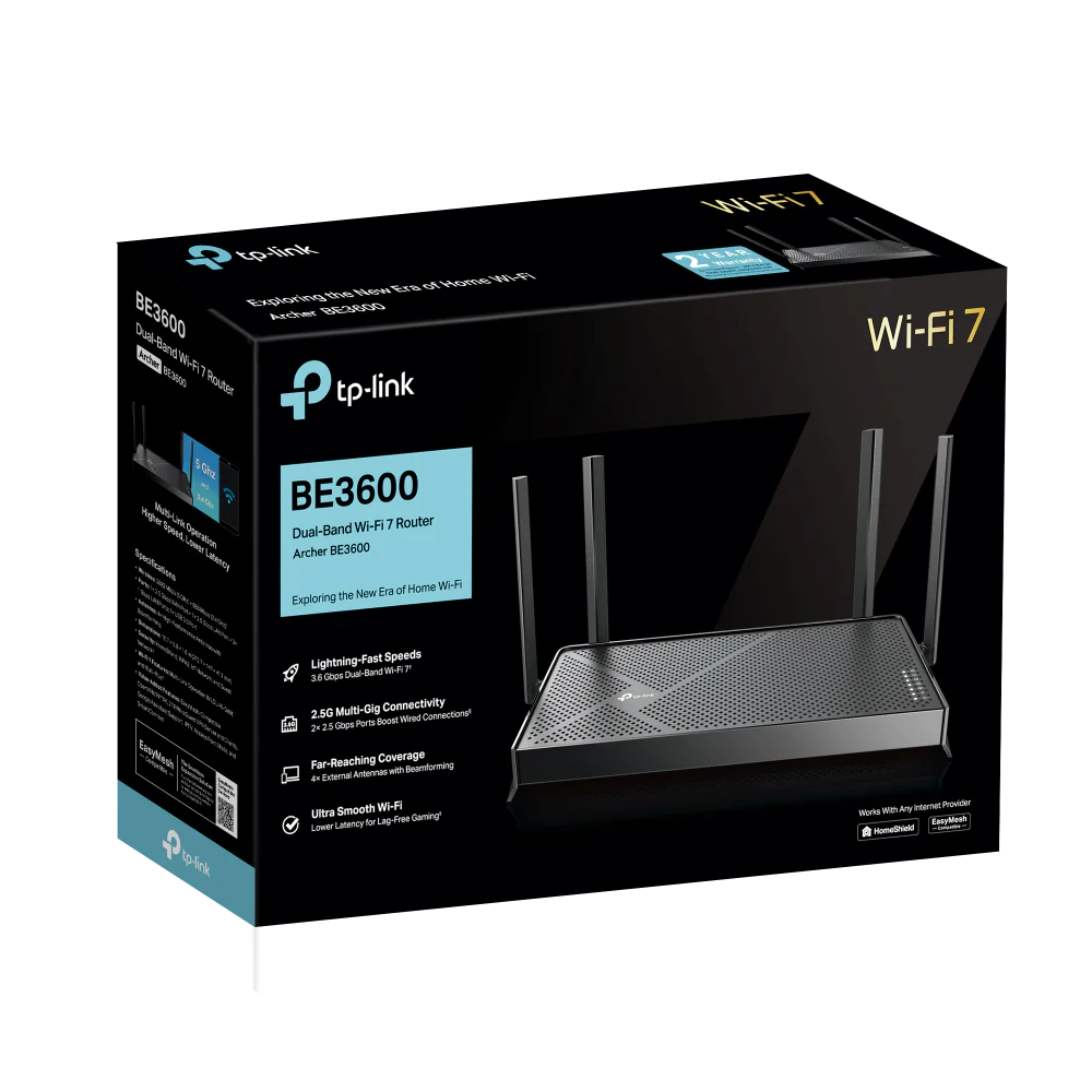 Archer BE3600, Dual-Band Wi-Fi 7 Router - Image 10