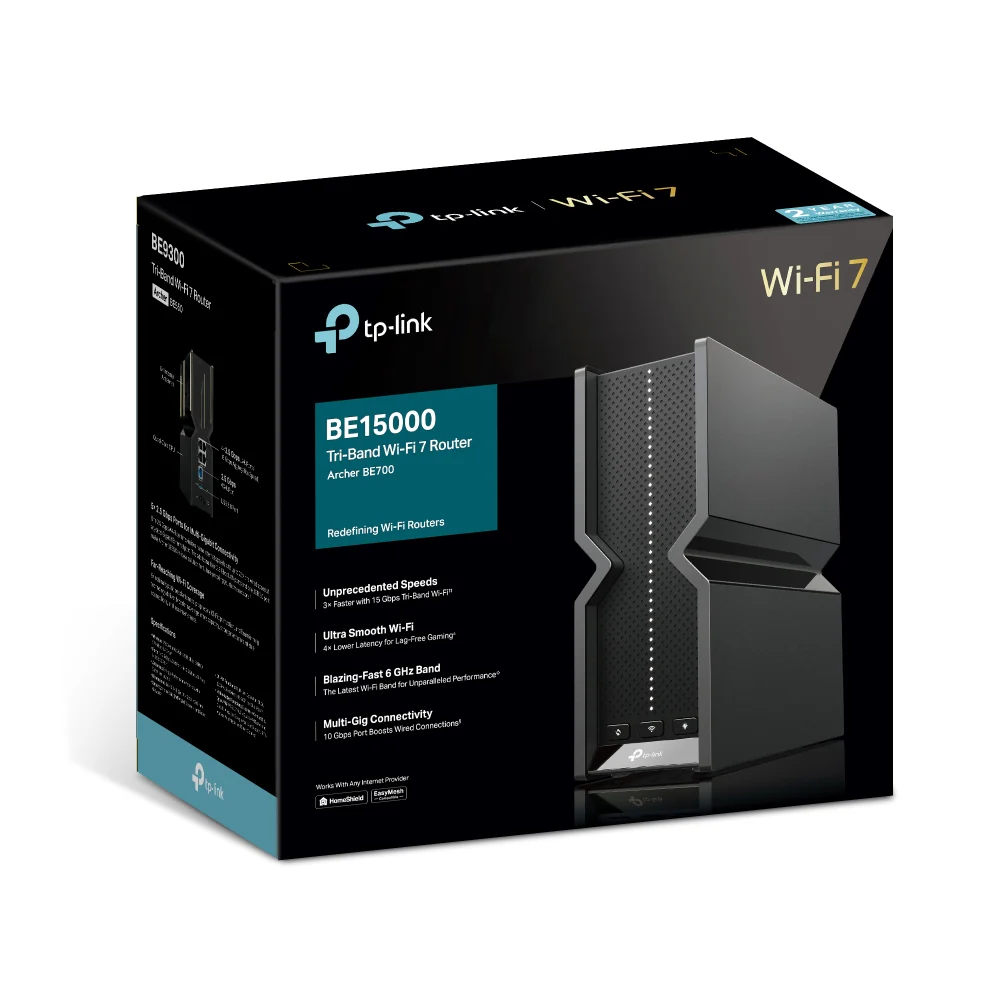 Archer BE700, BE15000 Tri-Band Wi-Fi 7 Router - Image 7