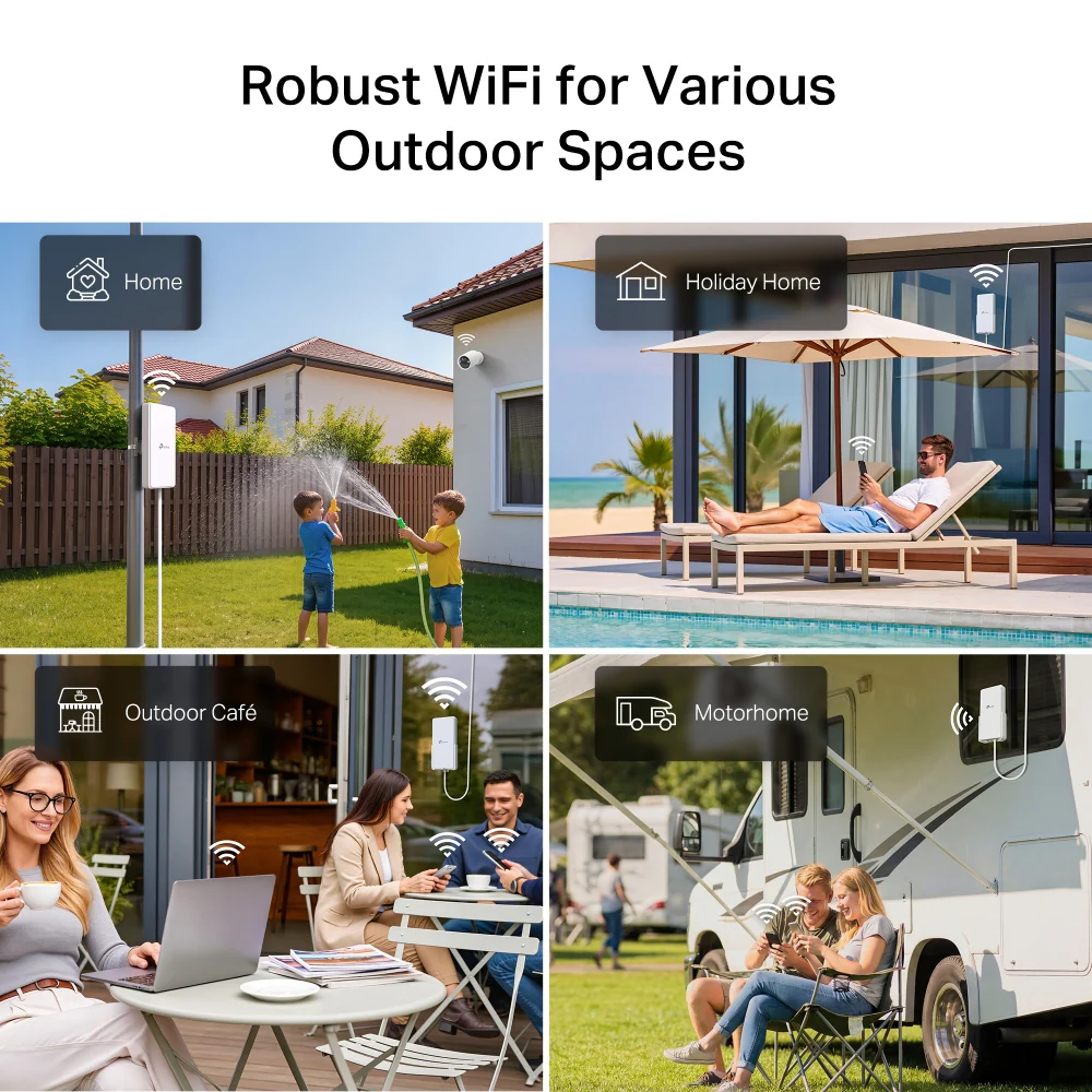 Archer NX500-Outdoor, 5G AX3000 Wi-Fi 6 Outdoor Router - Image 6
