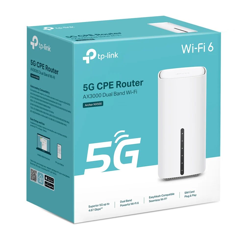 Archer AX3000 5G Router + Wi-Fi 6 Mesh Range Extender - Image 9