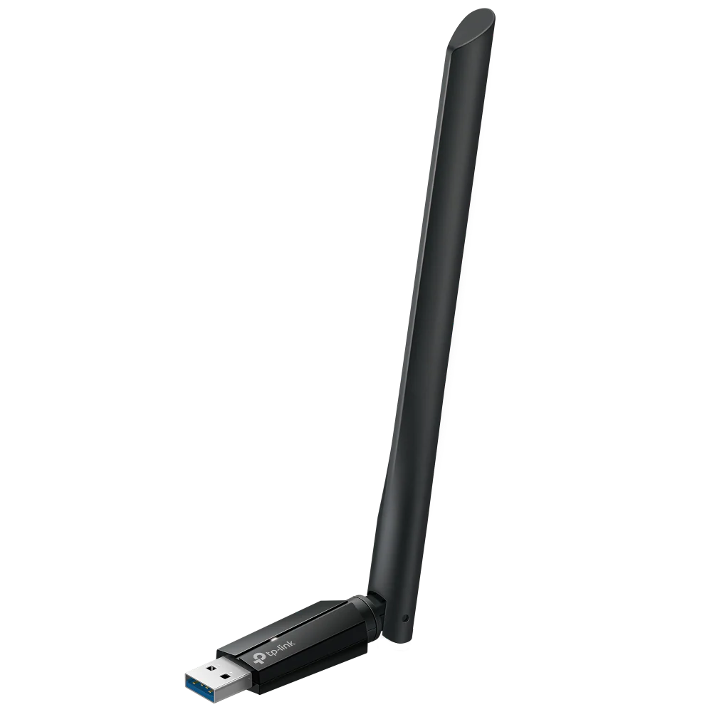 Archer TBE400U Plus BE6500 Tri-Band Wi-Fi 7 High Gain Wireless USB Adapter