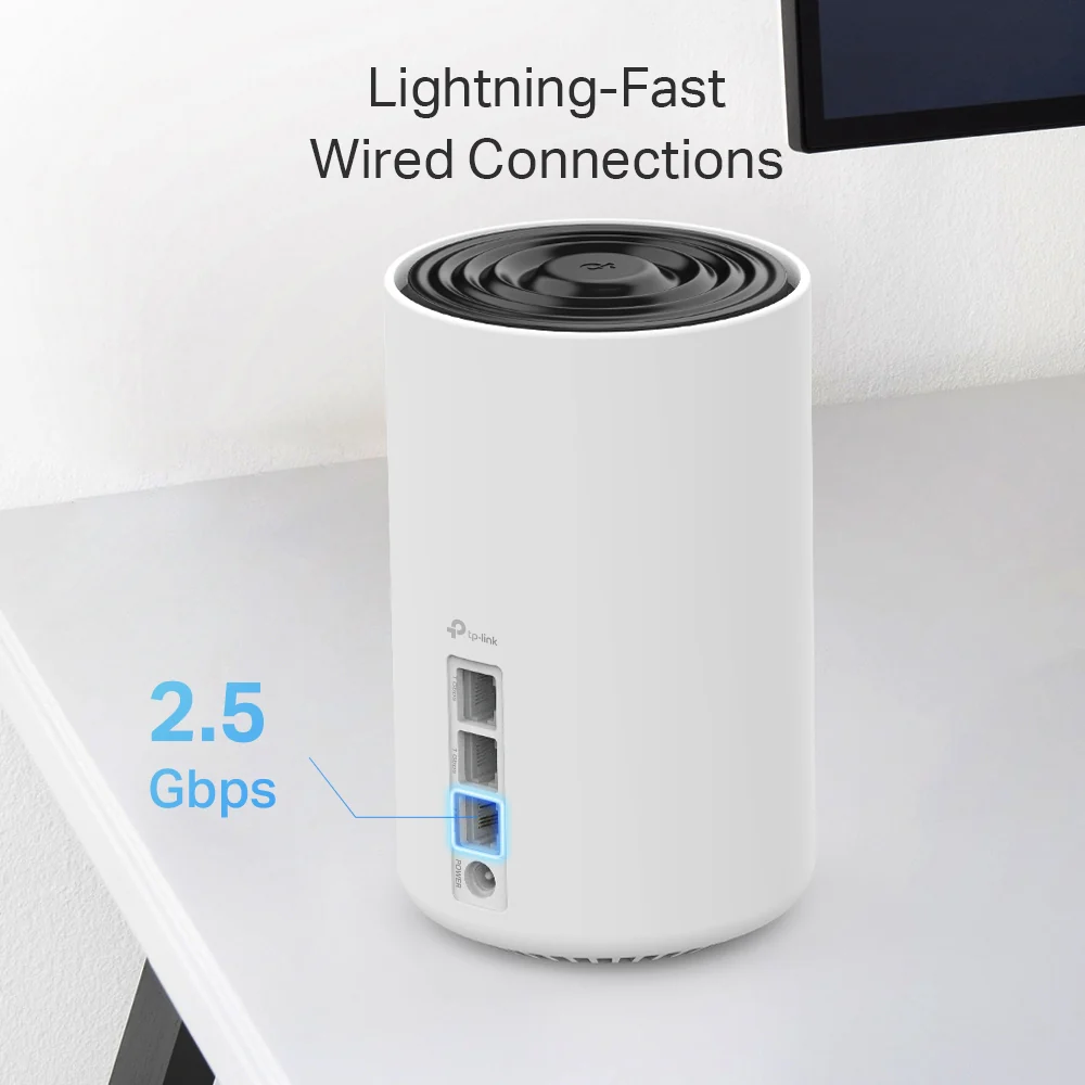 Deco XE75 Pro, AXE5400 Tri-Band Mesh Wi-Fi 6E System 3-pack - Image 7