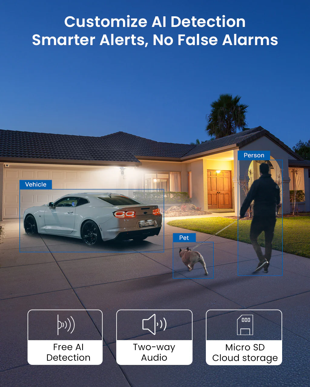 Tapo C720 Floodlight Camera with Smart Features and Wired Power - Image 6