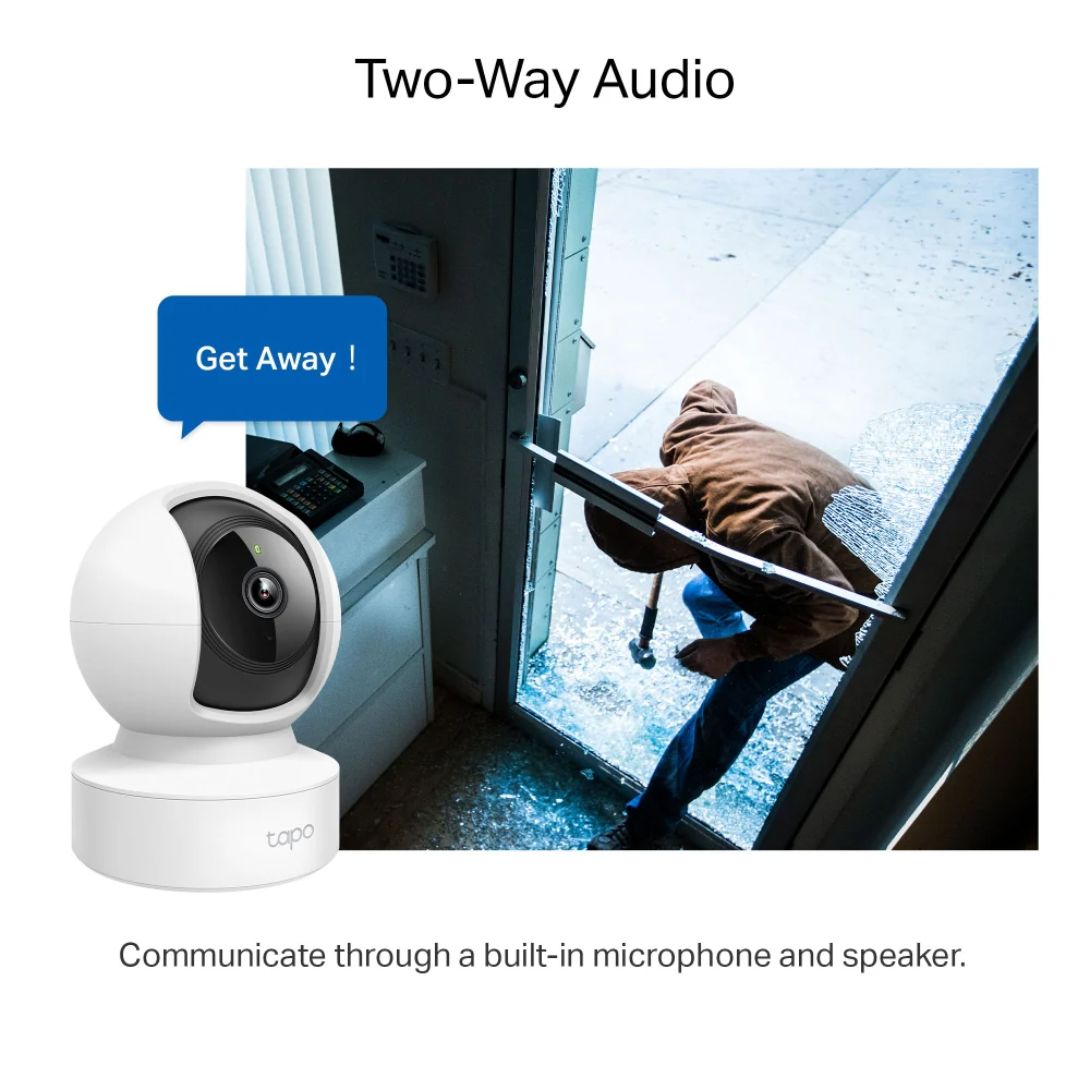 Tapo C212 Indoor 2K Ethernet/Wi-Fi Security Camera with Pan/Tilt/Zoom with Advanced Night Vision - Image 6