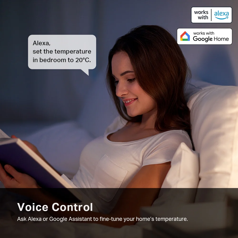 Kasa Smart Thermostatic Radiator Valve Add-on, Supports Kasa App, KE100 Six Pack - Image 5