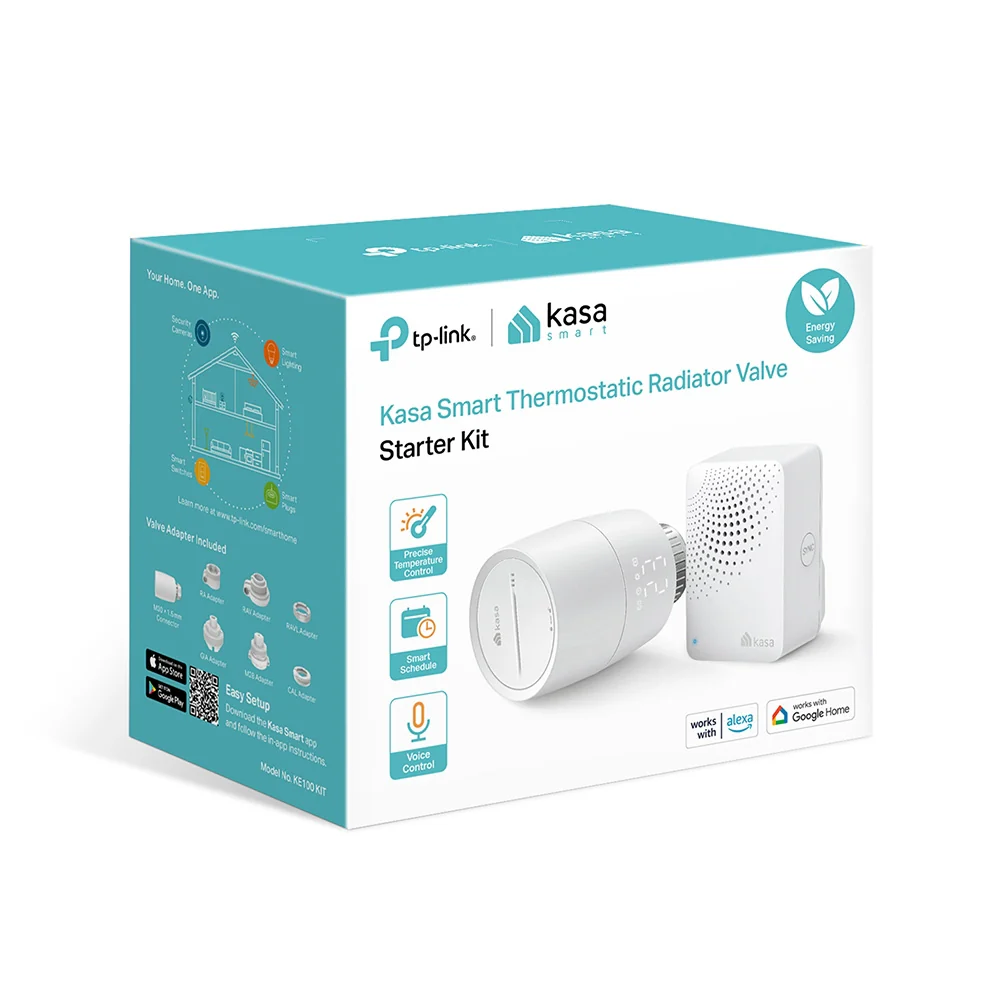 Kasa Smart Thermostatic Radiator Valve Starter Kit, Supports Kasa App, KE100 KIT - Image 12