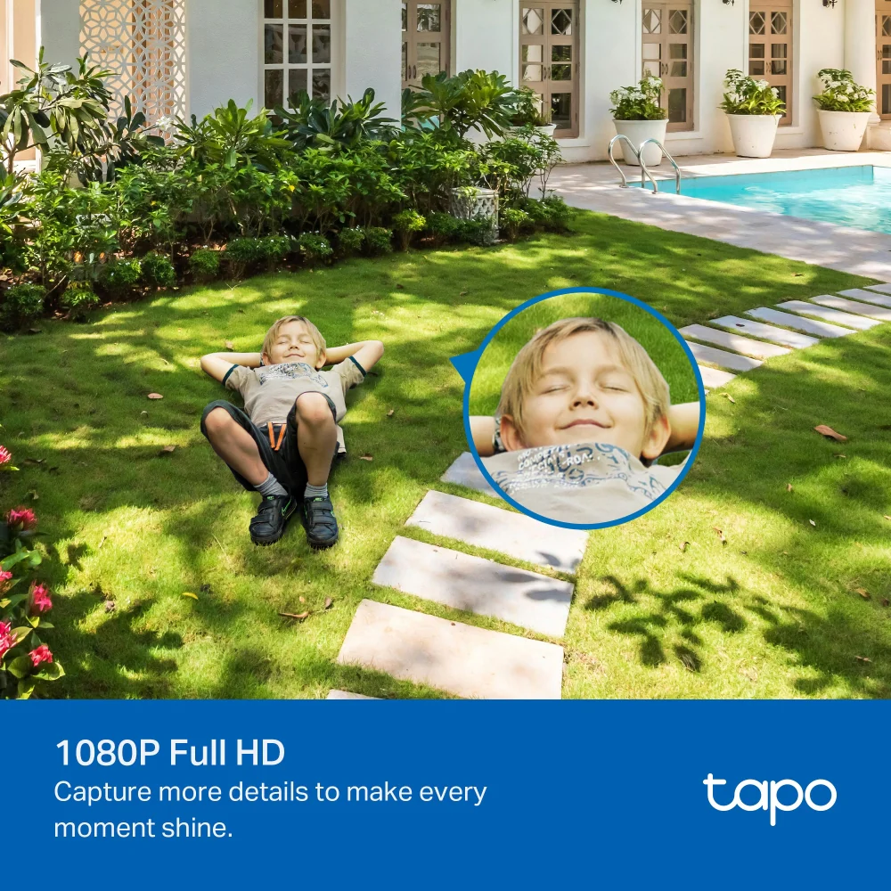 Tapo TC40 1080P Outdoor Wi-Fi Pan/Tilt/Zoom Security Camera Twin Pack - Image 6