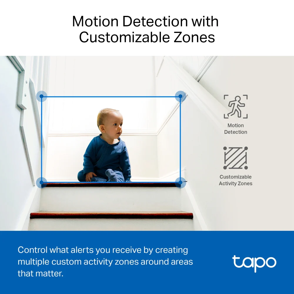 Tapo C220 Indoor 2K QHD Wi-Fi Security Camera with Pan/Tilt/Zoom - Image 6