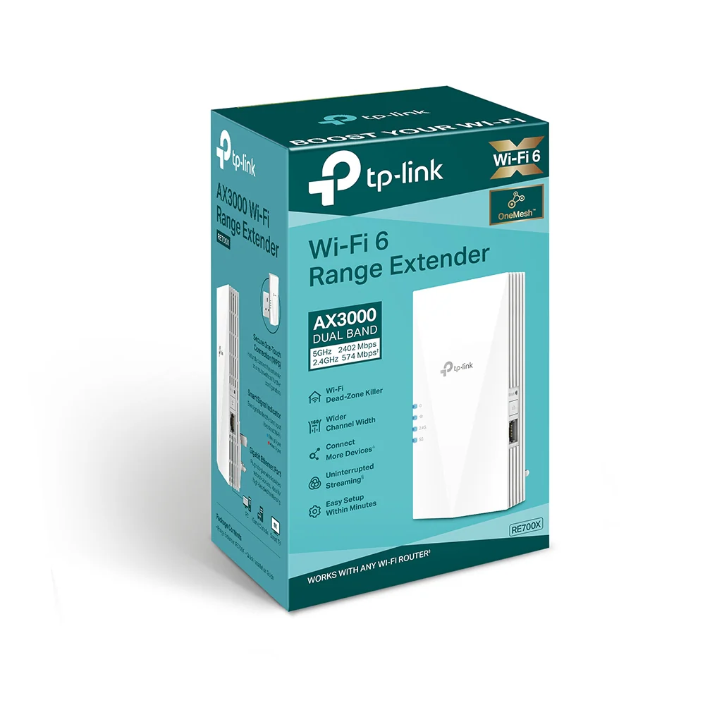 RE700X, AX3000 Mesh WiFi 6 Extender - Image 7