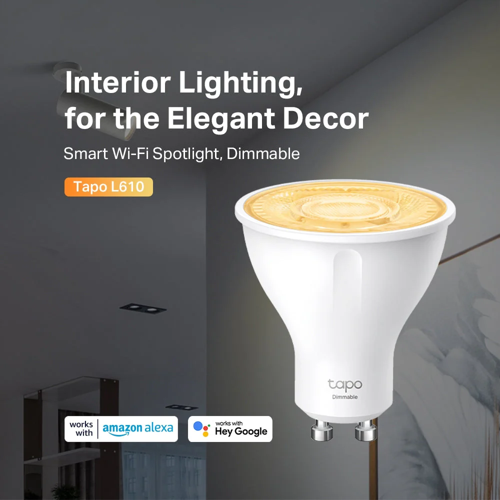 Smart Gu10 Spotlight Dimmable Bulb, Tapo L610 8-pack - Image 3