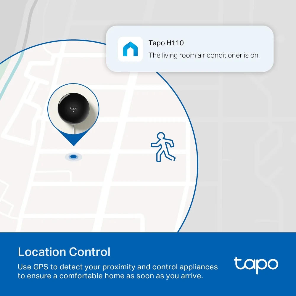 Smart IR Remote Hub with Matter – Control TVs, Air Conditioners, Fans & Lights, Tapo H110 - Image 10