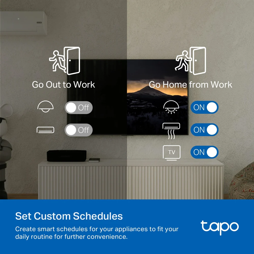 Smart IR Remote Hub with Matter – Control TVs, Air Conditioners, Fans & Lights, Tapo H110 - Image 9