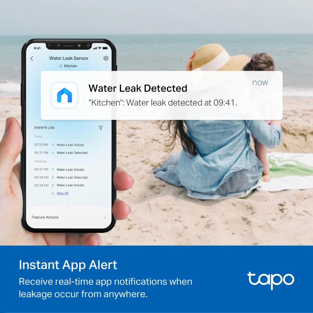Smart Water Leak Sensor, Tapo T300 - Image 4