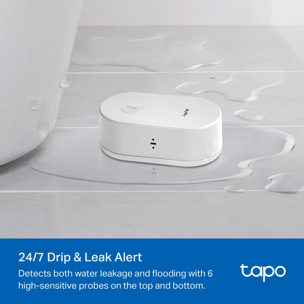 Smart Water Leak Sensor, Tapo T300 Twin Pack - Image 2