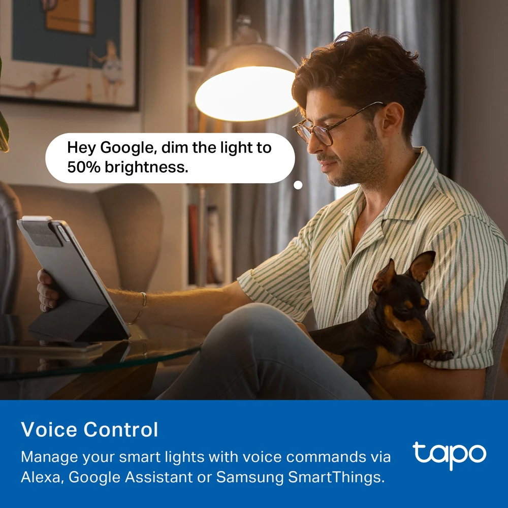 Smart Wi-Fi Candle Multicolour Light Bulb, Tapo L430C 4-pack - Image 9