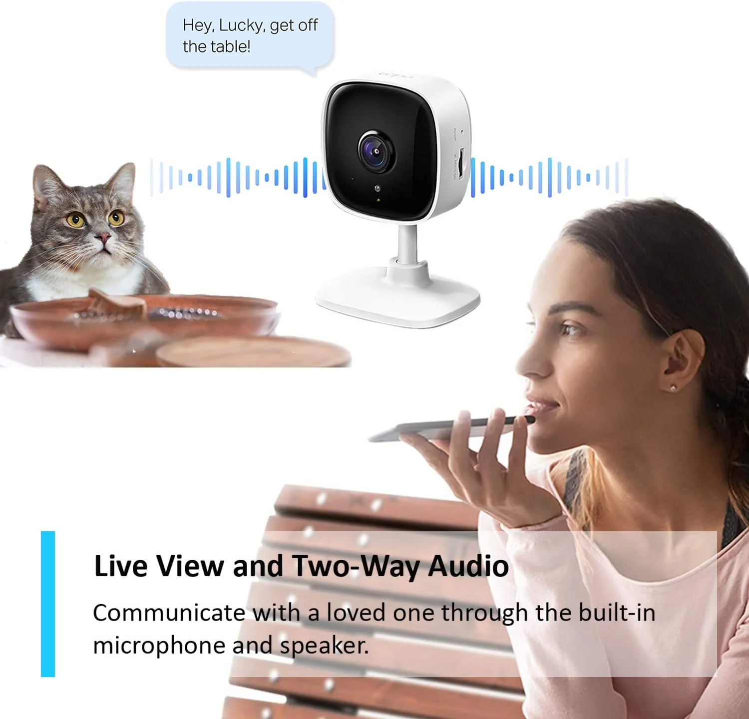 Tapo C110 Mini Indoor 3MP Wi-Fi Security Camera Twin Pack - Image 4