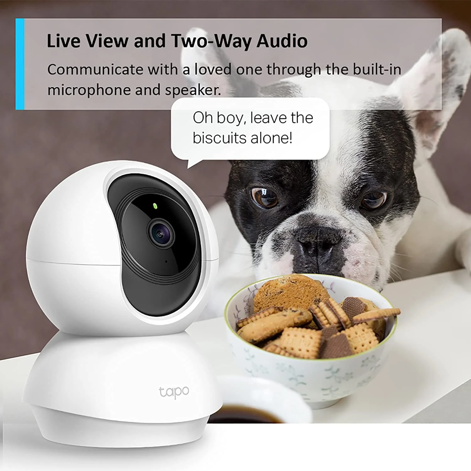 Tapo C210 Indoor 2K Pan/Tilt/Zoom Security Camera Twin, Advanced Night Vision - Image 6