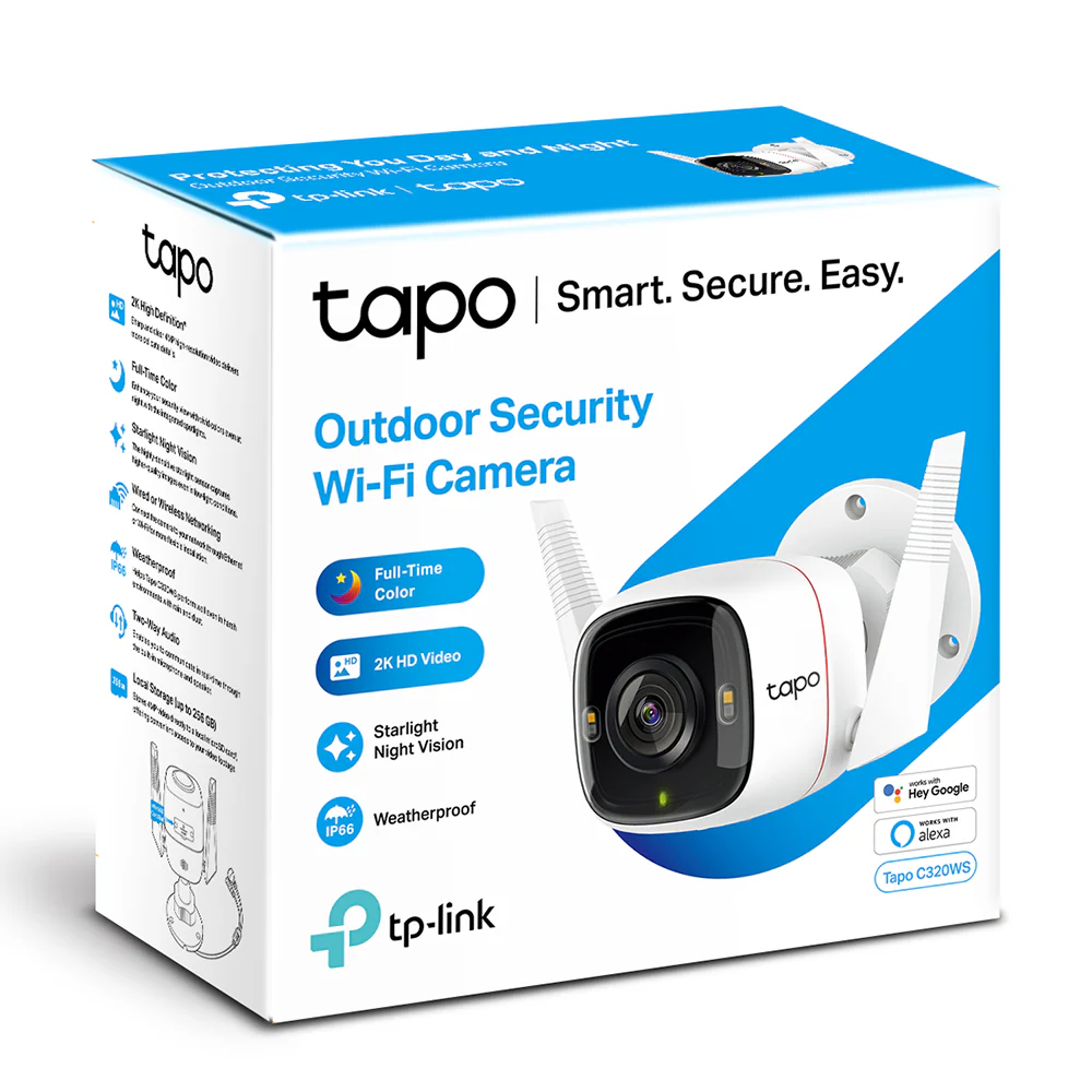 Tapo C320WS 2K Outdoor Security Camera with Full-Colour Night Vision - Image 8