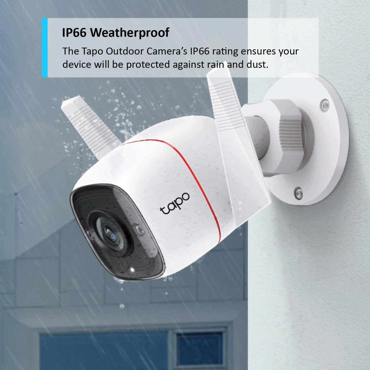 Tapo C320WS 2K Outdoor Security Camera with Full-Colour Night Vision Twin Pack - Image 4