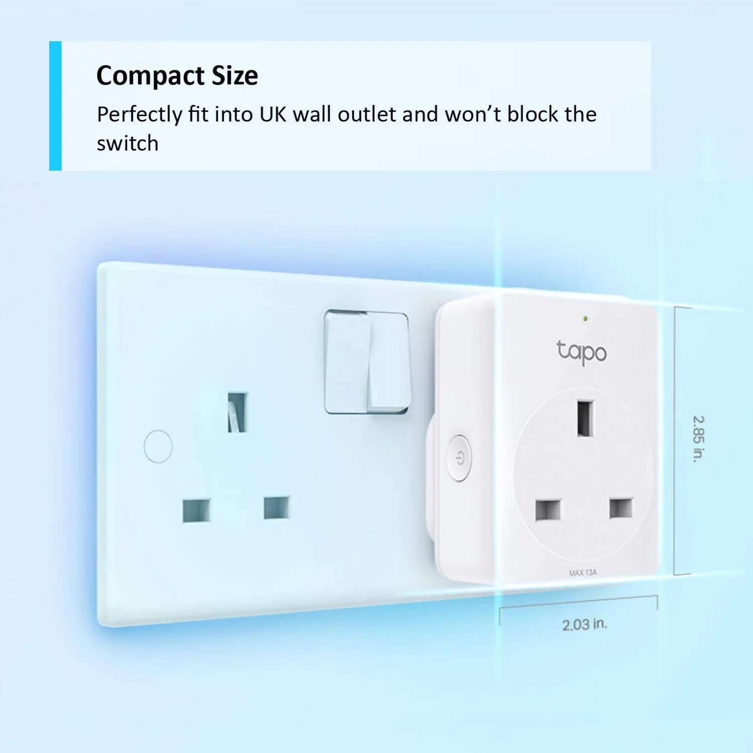Mini Smart Wi-Fi Plug, Tapo P100 - Image 6