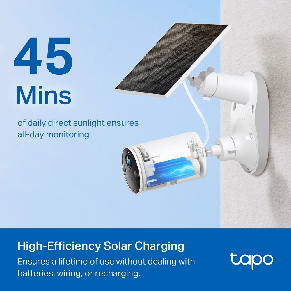 Solar Panel Camera Dock, Tapo A201 - Image 4