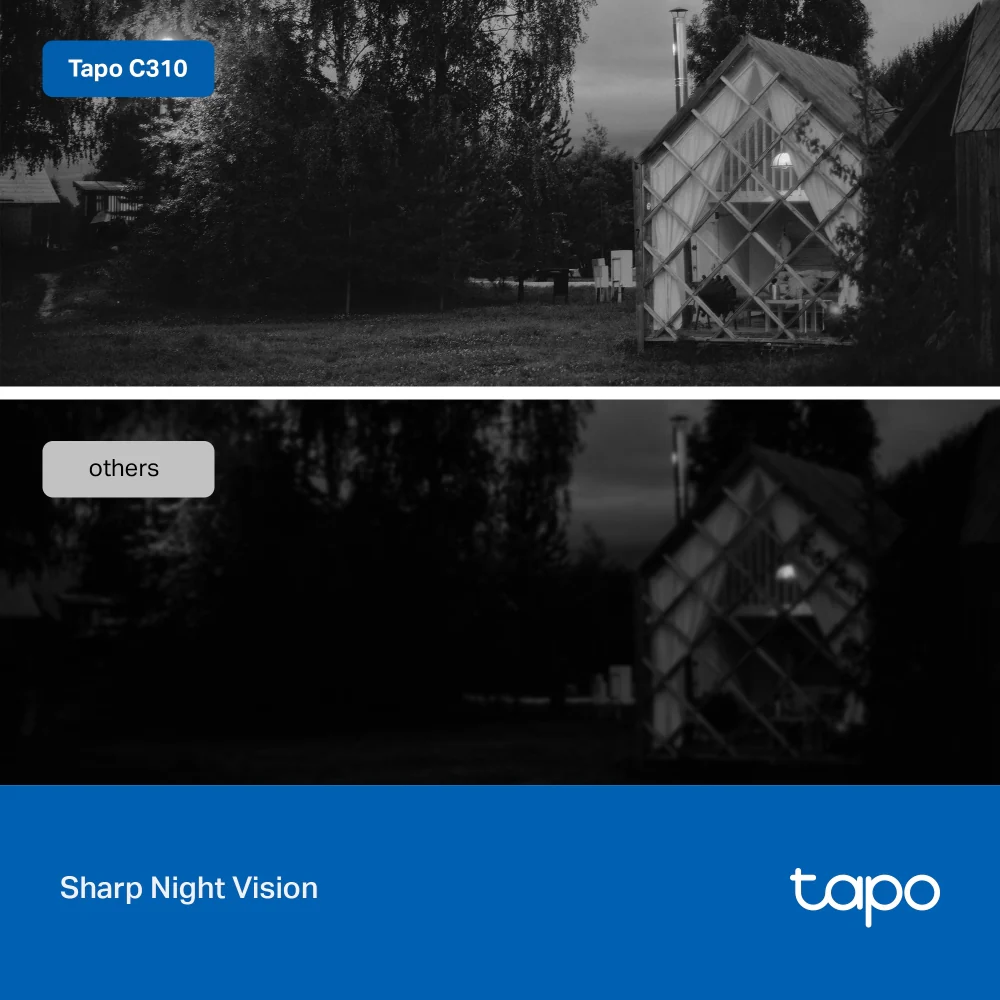 Tapo C310P2 Wired/Wireless 2K Outdoor Security Camera - Image 6