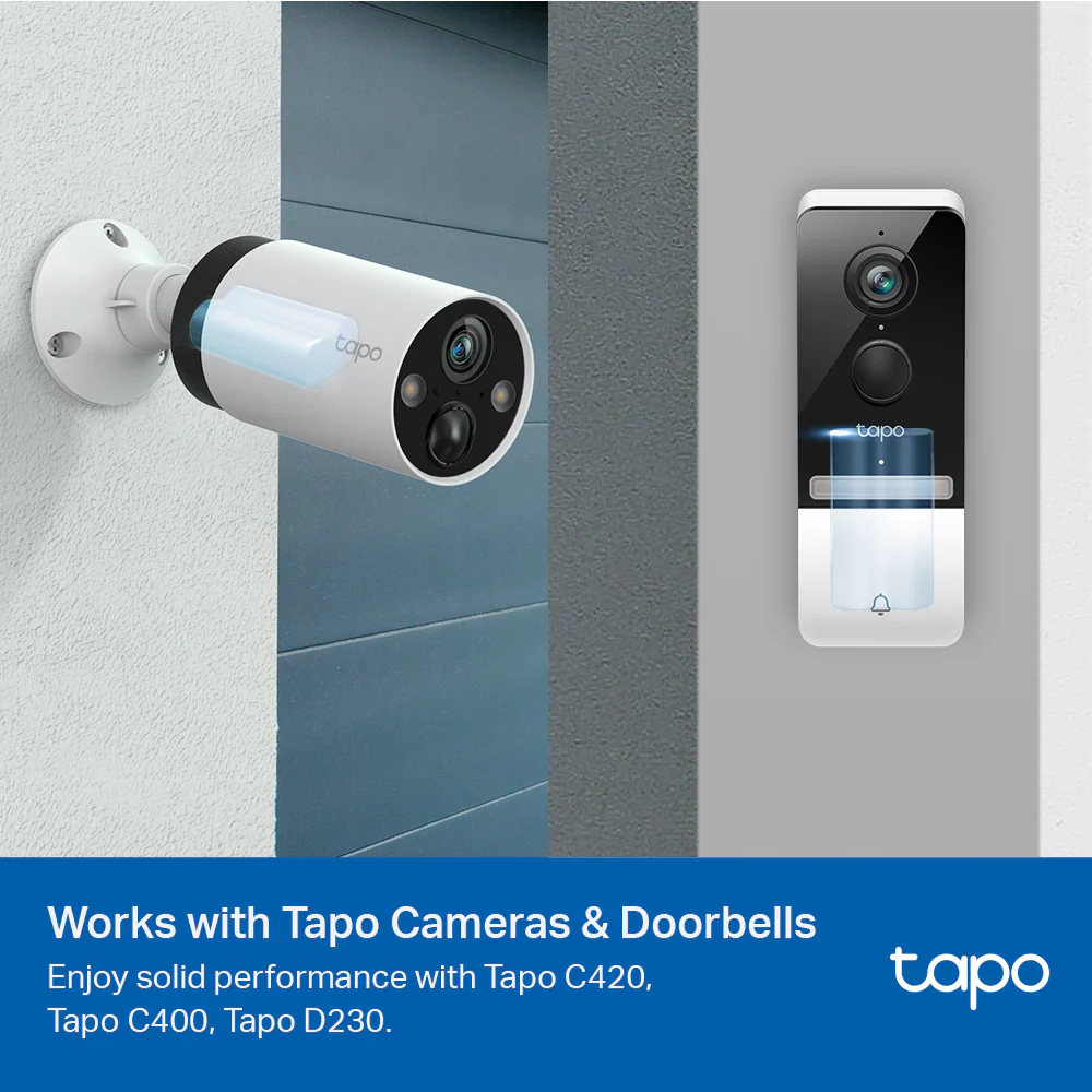 Battery Pack, Work with Battery Cam and Doorbell, Quickly charged, Tapo A100 - Image 4