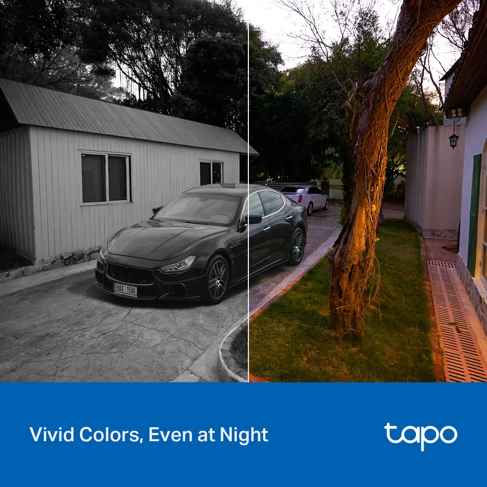 Tapo C216 Indoor/Outdoor 2K Pan/Tilt/Zoom Security Camera, Full-Colour Night Vision - Image 10