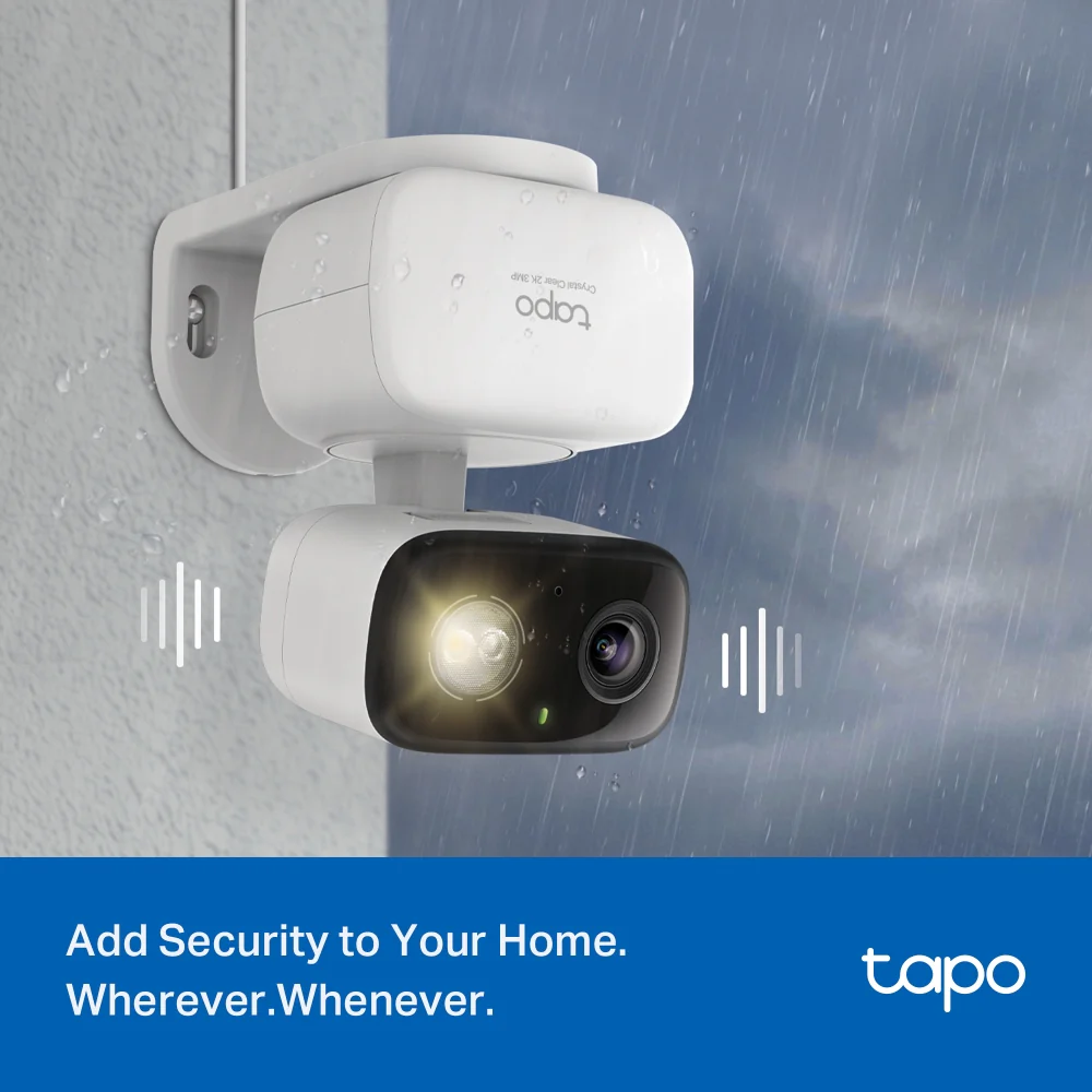 Tapo C216 Indoor/Outdoor 2K Pan/Tilt/Zoom Security Camera, Full-Colour Night Vision - Image 4