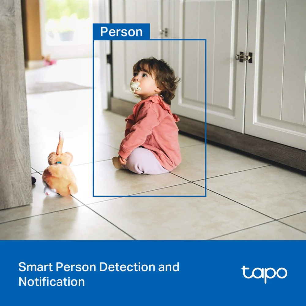 Tapo C216 Indoor/Outdoor 2K Pan/Tilt/Zoom Security Camera, Full-Colour Night Vision - Image 6