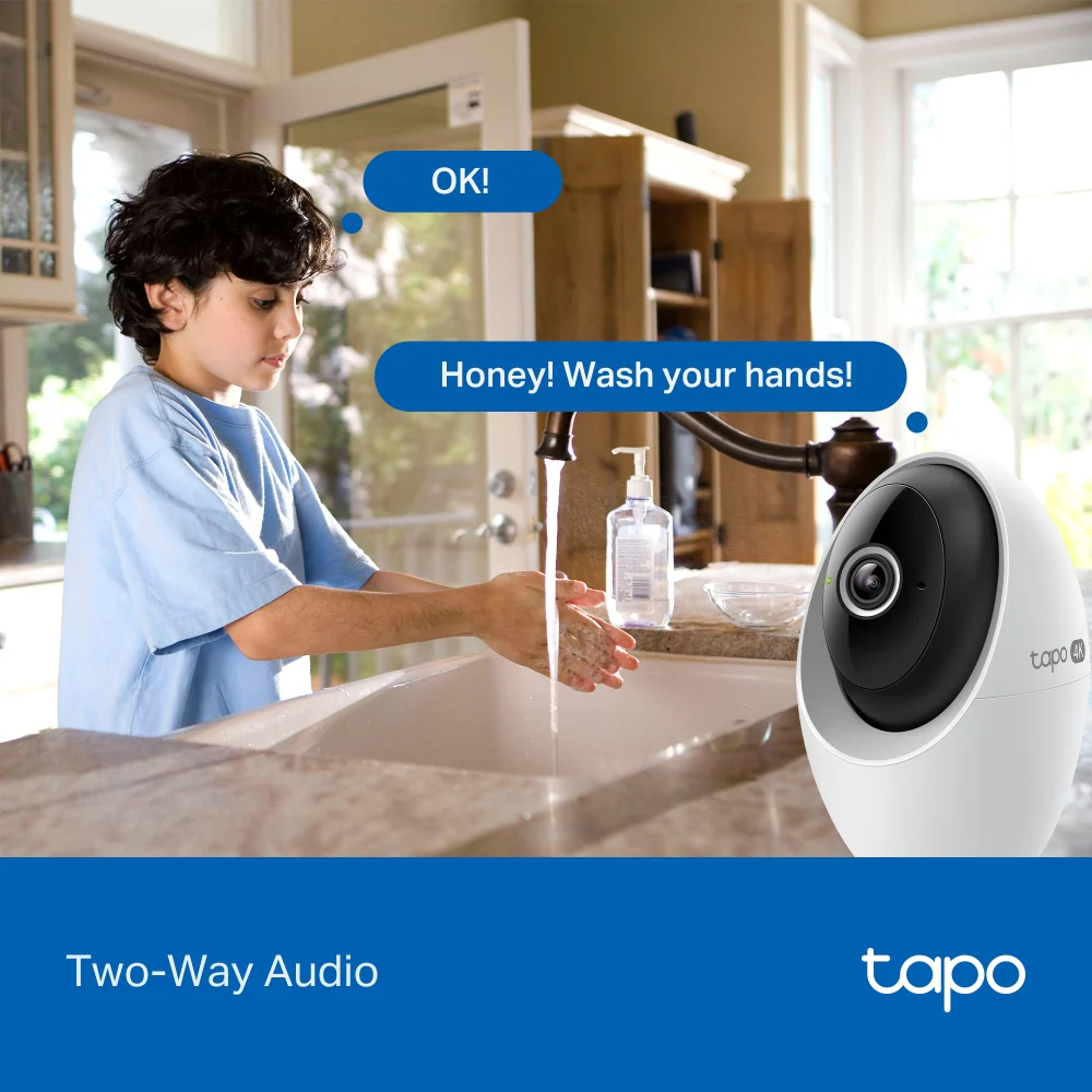 Tapo C260 Indoor 4K Wi-Fi Security Camera with Pan/Tilt/Zoom - Image 9