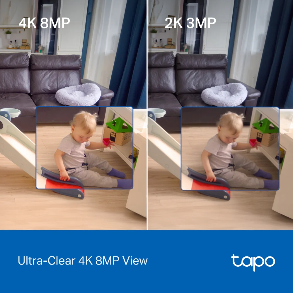 Tapo C260 Indoor 4K Wi-Fi Security Camera with Pan/Tilt/Zoom - Image 3