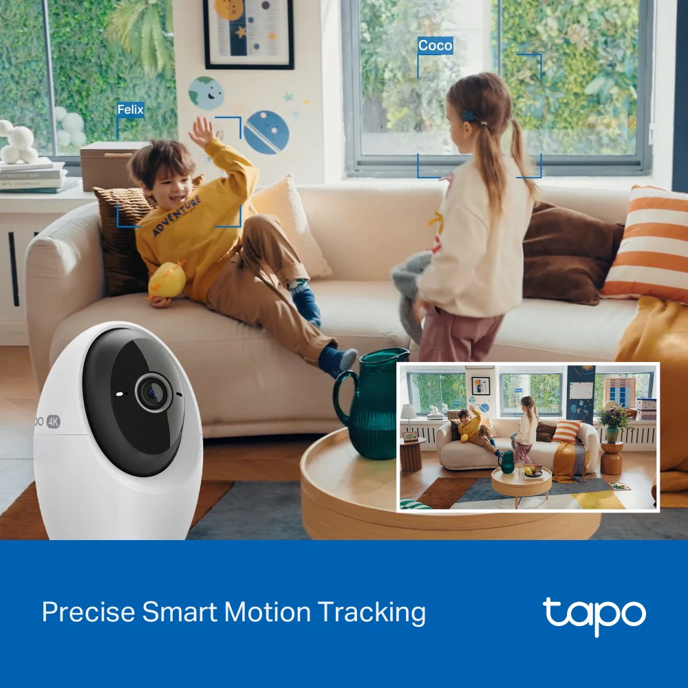 Tapo C260 Indoor 4K Wi-Fi Security Camera with Pan/Tilt/Zoom - Image 6