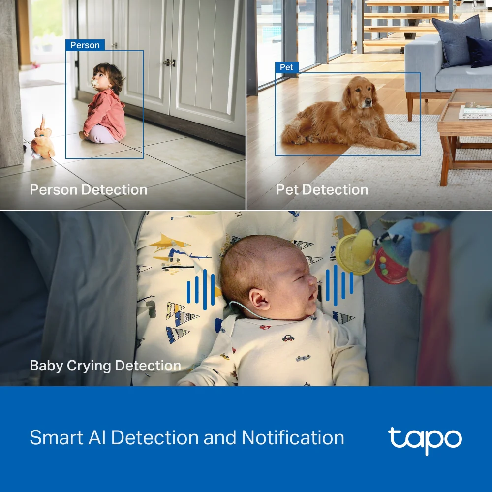 Tapo C260 Indoor 4K Wi-Fi Security Camera with Pan/Tilt/Zoom - Image 7