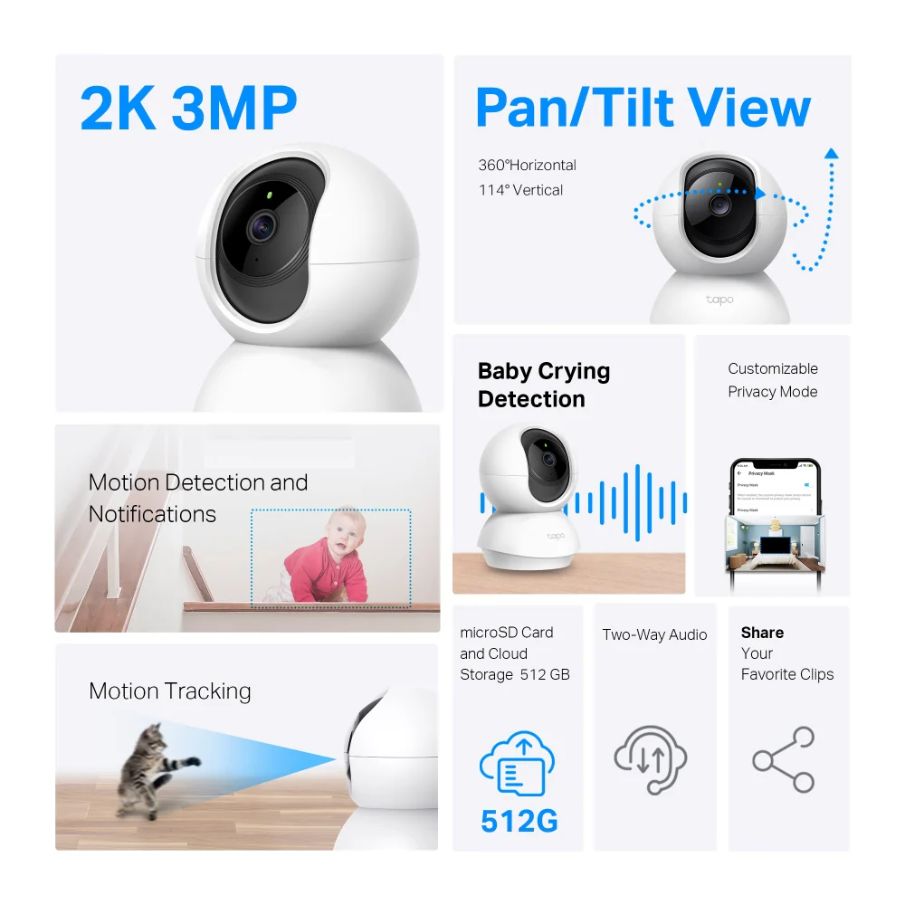 Tapo C325WB Outdoor + C210 Indoor Cameras Bundle - Image 9