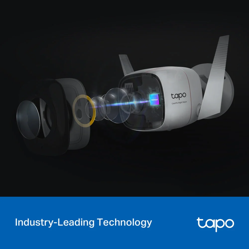 Tapo C325WB 2K Outdoor Security Camera with Colour-Pro Night Vision Twin Pack - Image 7