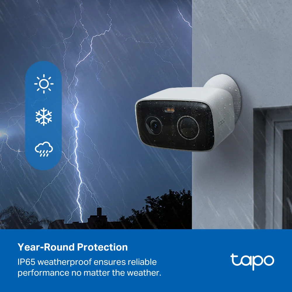 Tapo C400 Outdoor 1080p Wireless Battery Security Camera - Image 3