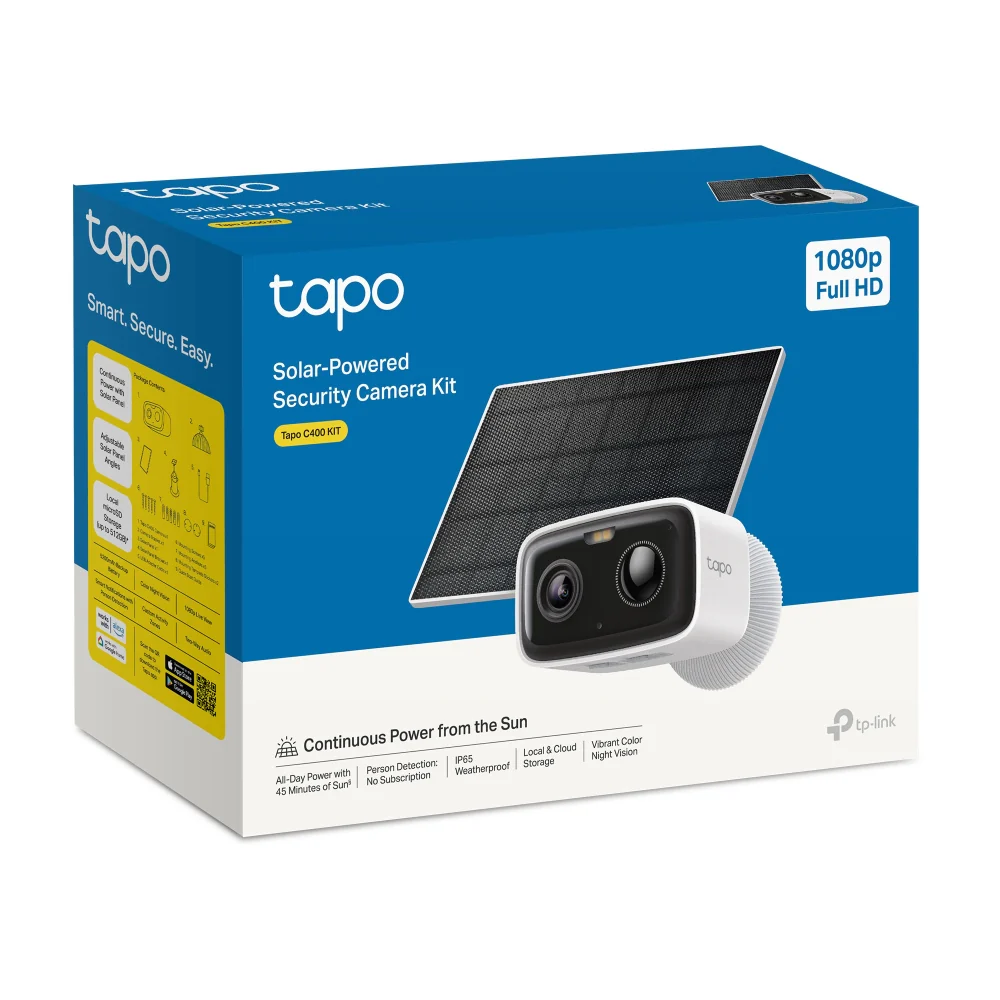 Tapo C400 KIT Tapo Solar-Powered Security Camera Kit - Image 11