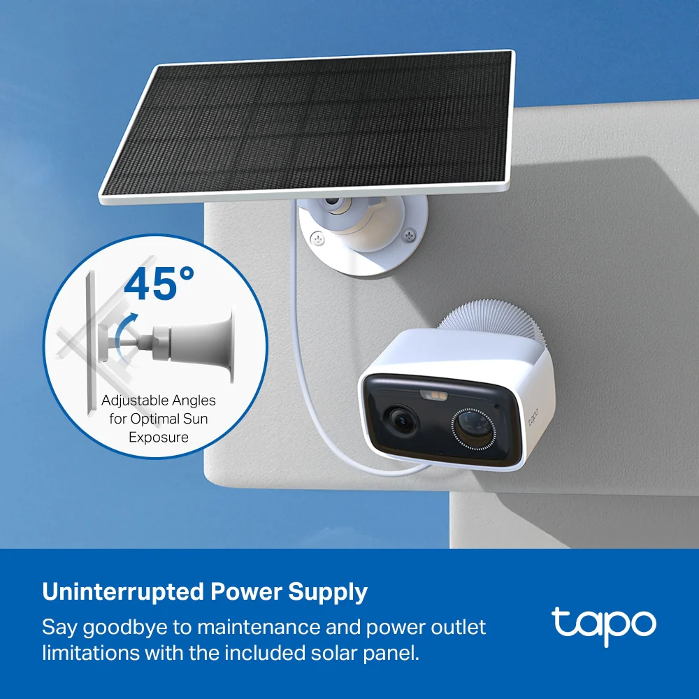 Tapo C400 KIT Tapo Solar-Powered Security Camera Kit - Image 2