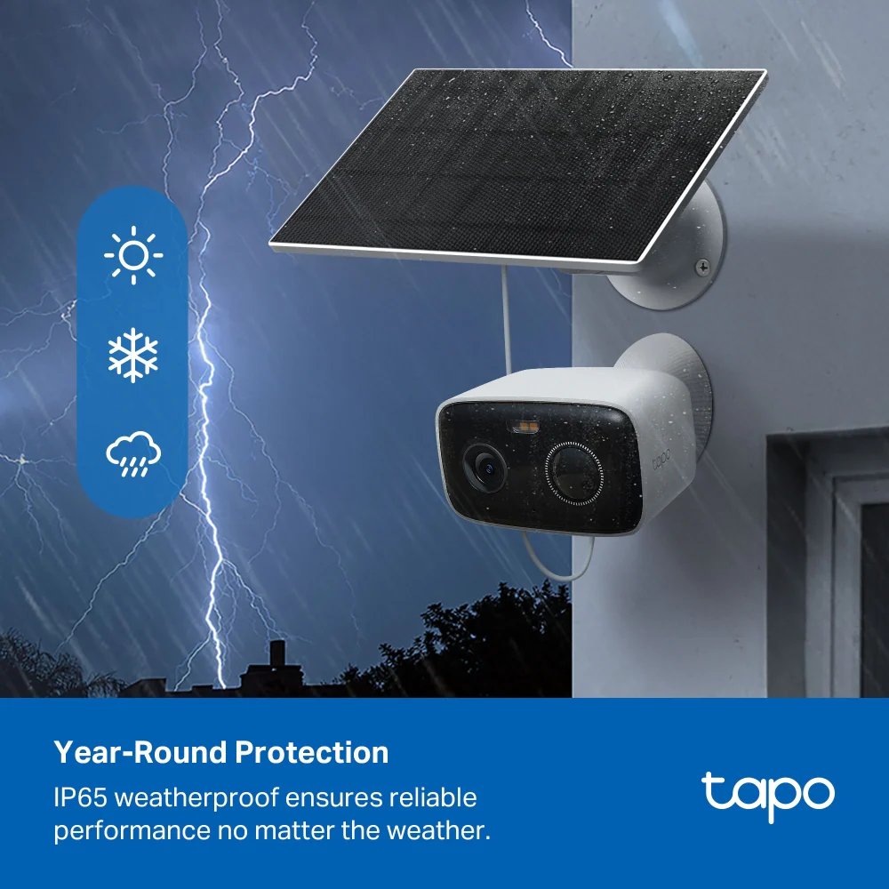 Tapo C400 KIT Tapo Solar-Powered Security Camera Kit - Image 6