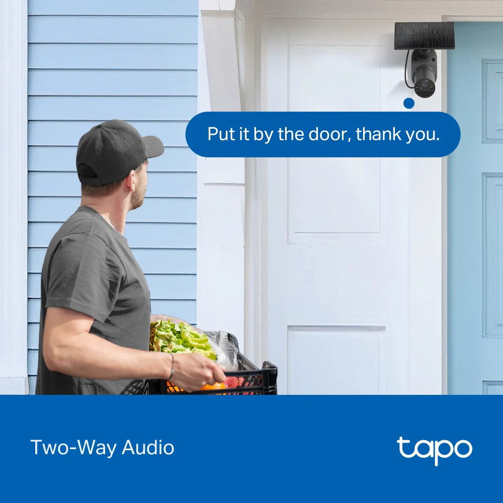Tapo C411 KIT Solar-Powered 2K Security Camera, Black Edition - Image 10