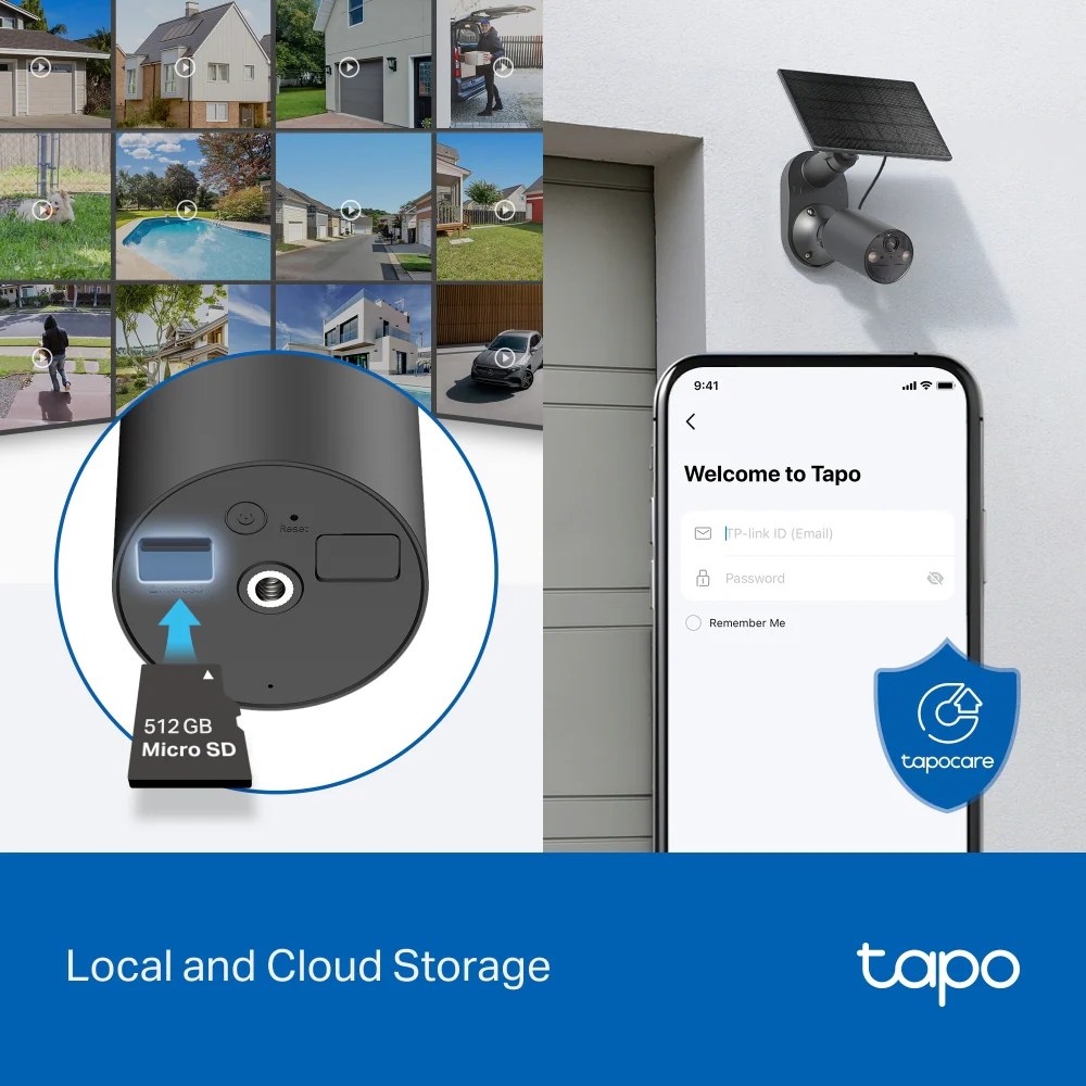 Tapo C411 KIT Solar-Powered 2K Security Camera, Black Edition - Image 9
