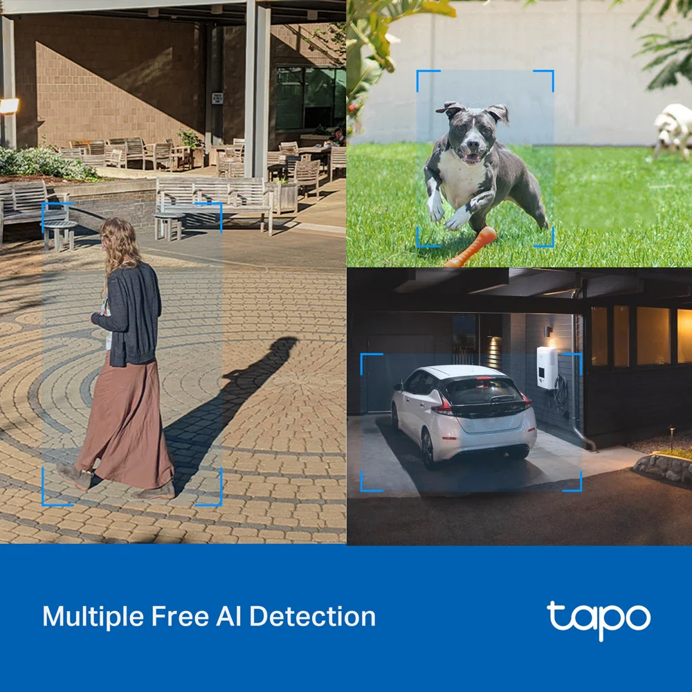 Tapo C520WS 2K Outdoor Pan/Tilt/Zoom Security Camera Twin Pack - Image 6