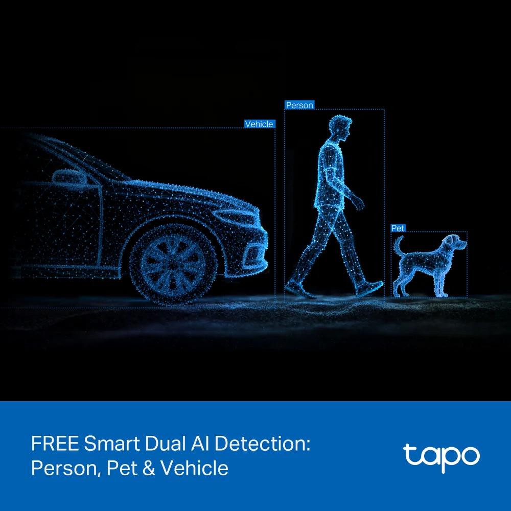 Tapo C575D 4K Outdoor Dual Lens Pan/Tilt Security Camera - Image 11