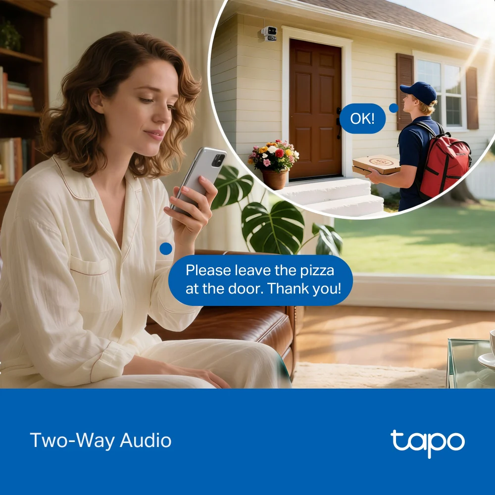 Tapo C575D 4K Outdoor Dual Lens Pan/Tilt Security Camera - Image 14