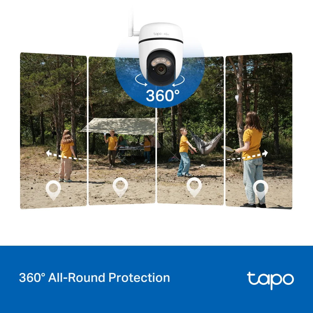 Tapo C615G KIT Solar-Powered Pan/Tilt 4G LTE Security Camera Kit - Image 7